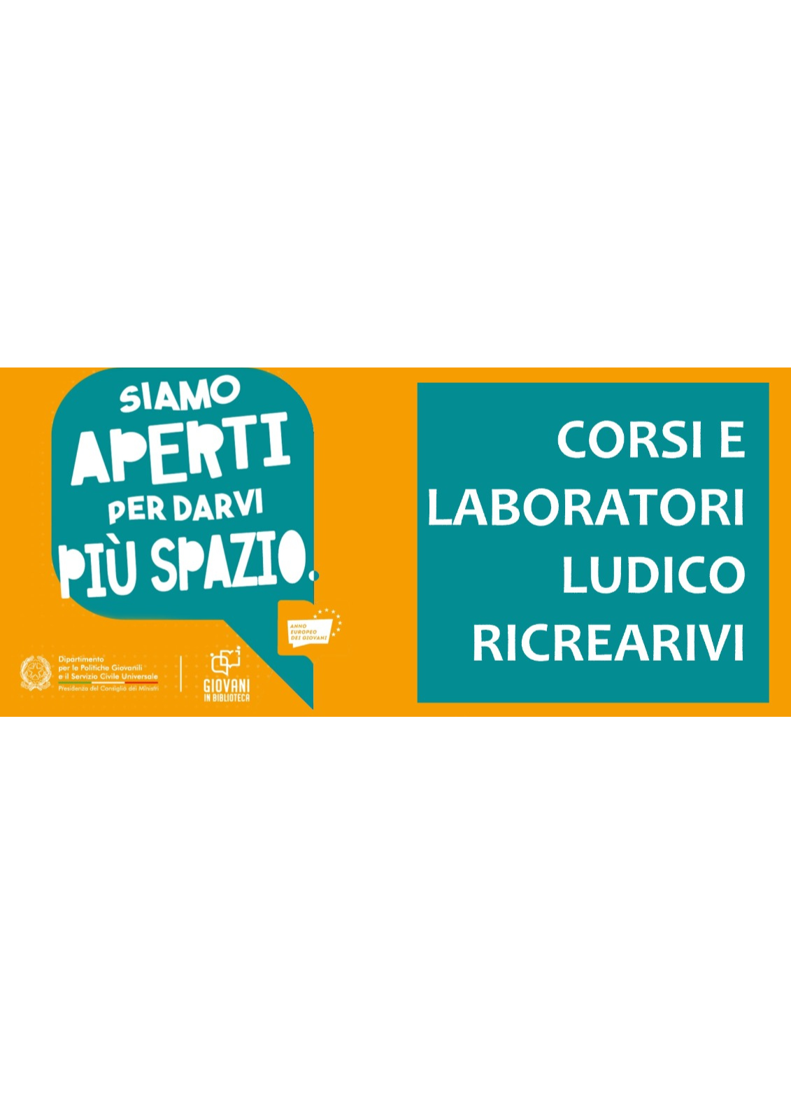 Corsi e Laboratori Ludico Creativi